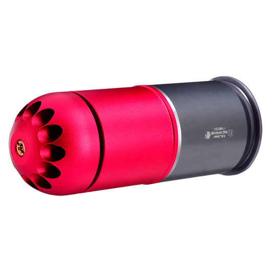 Nuprol 40mm Vollmetall Hlse / Einlegepatrone f. 108 6mm BBs rot
