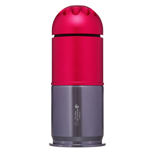 Nuprol 40mm Vollmetall Hlse / Einlegepatrone f. 108 6mm BBs rot Bild 3