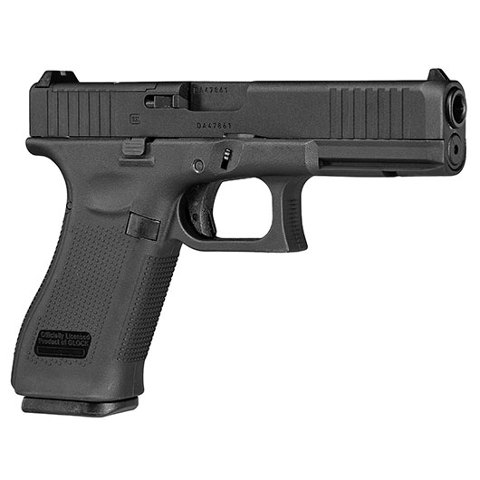 Glock 17 Gen. 5 MOS Airsoft CNC Aluminiumschlitten GBB 6mm BB schwarz Bild 7
