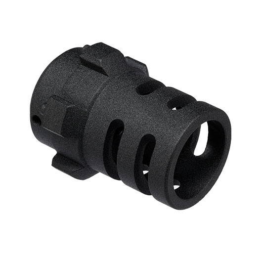 Vorsk VMP-1 Aluminium Flash-Hider f. VMP Suppressor schwarz 14mm- Bild 1