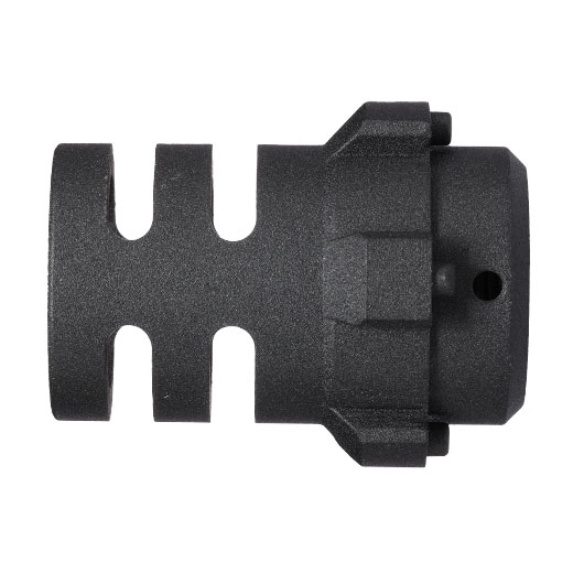 Vorsk VMP-1 Aluminium Flash-Hider f. VMP Suppressor schwarz 14mm- Bild 4
