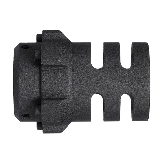 Vorsk VMP-1 Aluminium Flash-Hider f. VMP Suppressor schwarz 14mm- Bild 5