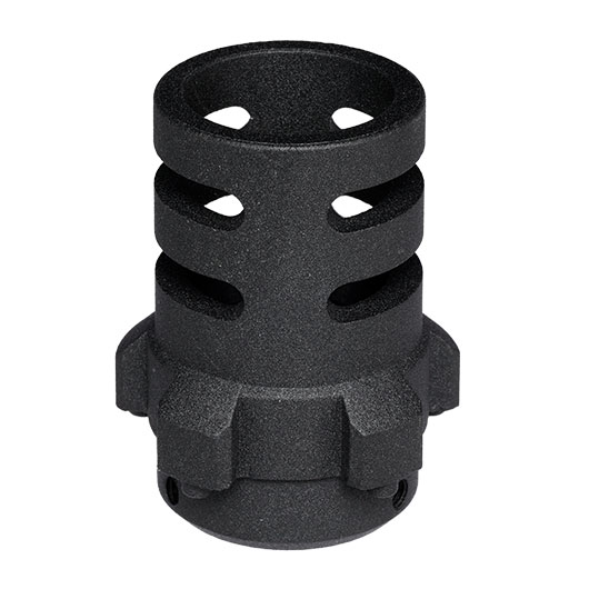 Vorsk VMP-1 Aluminium Flash-Hider f. VMP Suppressor schwarz 14mm- Bild 6
