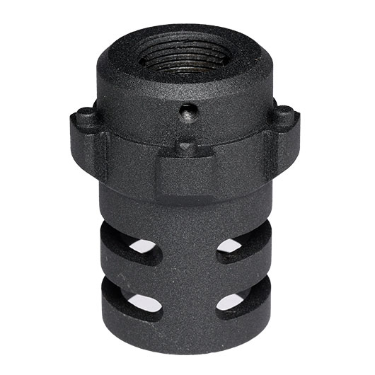 Vorsk VMP-1 Aluminium Flash-Hider f. VMP Suppressor schwarz 14mm- Bild 7