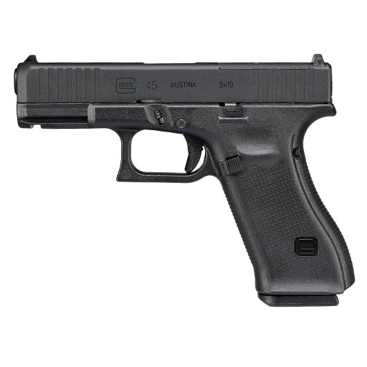 Glock 45 Gen. 5 MOS Airsoft CNC Aluminiumschlitten GBB 6mm BB schwarz Bild 1