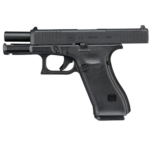 Glock 45 Gen. 5 MOS Airsoft CNC Aluminiumschlitten GBB 6mm BB schwarz Bild 2