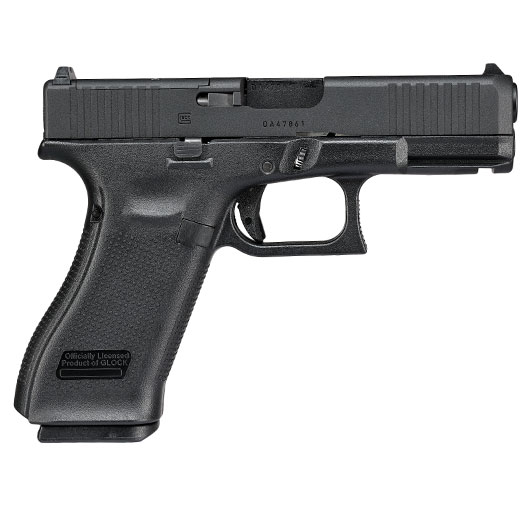 Glock 45 Gen. 5 MOS Airsoft CNC Aluminiumschlitten GBB 6mm BB schwarz Bild 3
