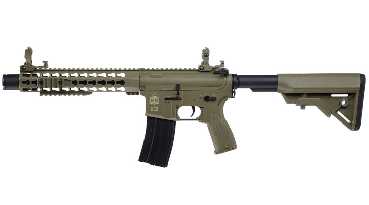 Evolution Airsoft Recon S 10 Amplified Carbontech S-AEG 6mm BB Tan Bild 1