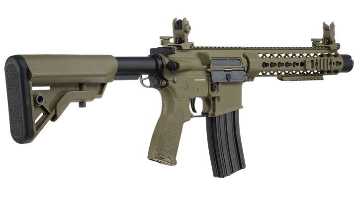 Evolution Airsoft Recon S 10 Amplified Carbontech S-AEG 6mm BB Tan Bild 3