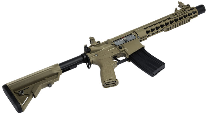 Evolution Airsoft Recon S 10 Amplified Carbontech S-AEG 6mm BB Tan Bild 4