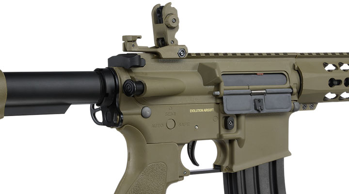 Evolution Airsoft Recon S 10 Amplified Carbontech S-AEG 6mm BB Tan Bild 8