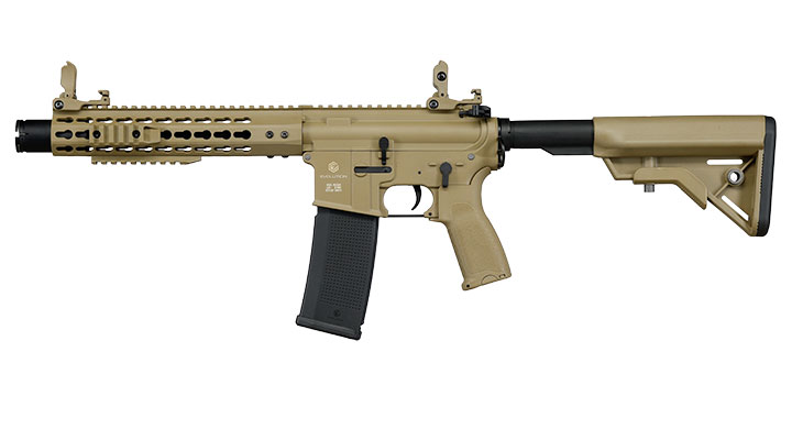 Evolution Airsoft Recon S 10 Amplified Carbontech S-AEG 6mm BB Tan Bild 1