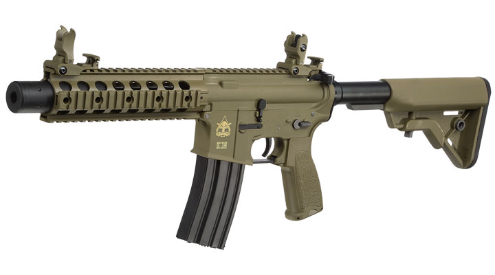 Evolution Airsoft Recon UX 9 Silent Ops Carbontech S-AEG 6mm BB Tan