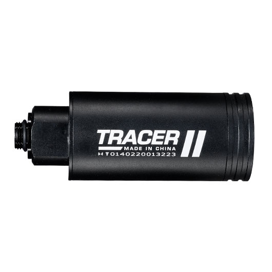 WoSport Spitfire Compact Aluminium Tracer / Flasher inkl. integriertem Akku 14mm- / 11mm+ schwarz Bild 5