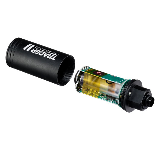 WoSport Spitfire Compact Aluminium Tracer / Flasher inkl. integriertem Akku 14mm- / 11mm+ schwarz Bild 8