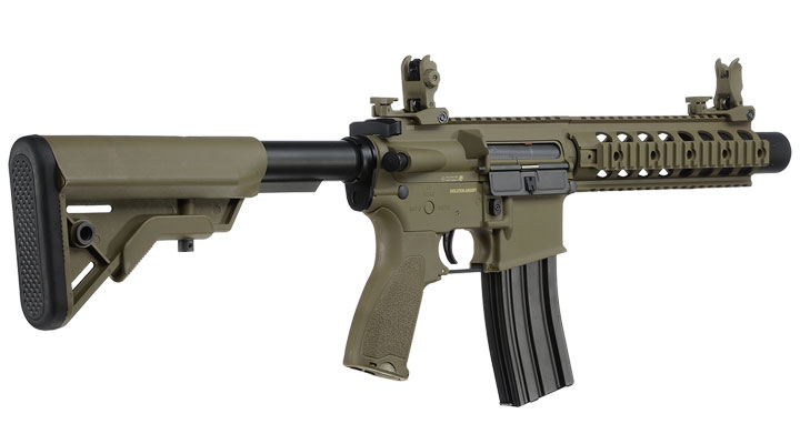 Evolution Airsoft Recon UX 9 Silent Ops Carbontech S-AEG 6mm BB Tan Bild 3
