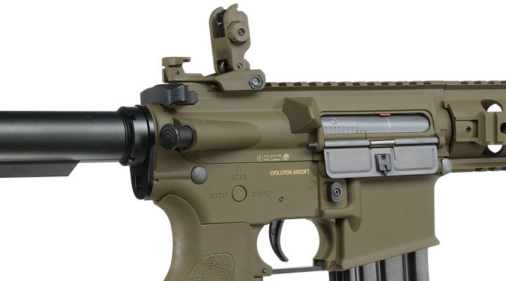 Evolution Airsoft Recon UX 9 Silent Ops Carbontech S-AEG 6mm BB Tan Bild 8