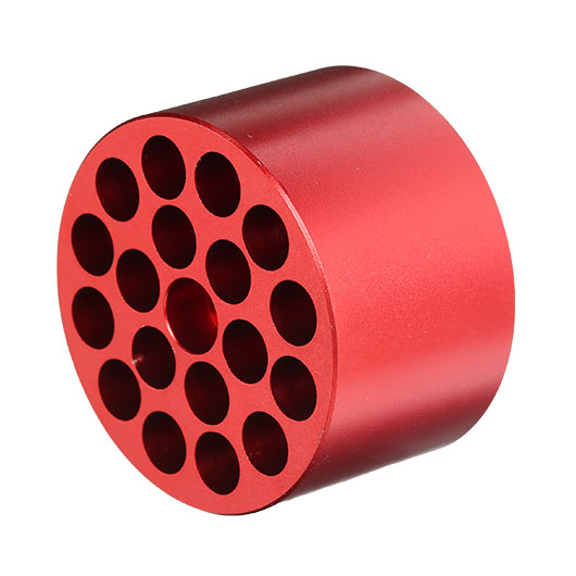 APS Aluminium Laufverlngerung f. APS Hellfire 40mm Granaten rot