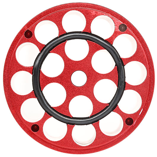 APS Aluminium Laufverlngerung f. APS Hellfire 40mm Granaten rot Bild 4
