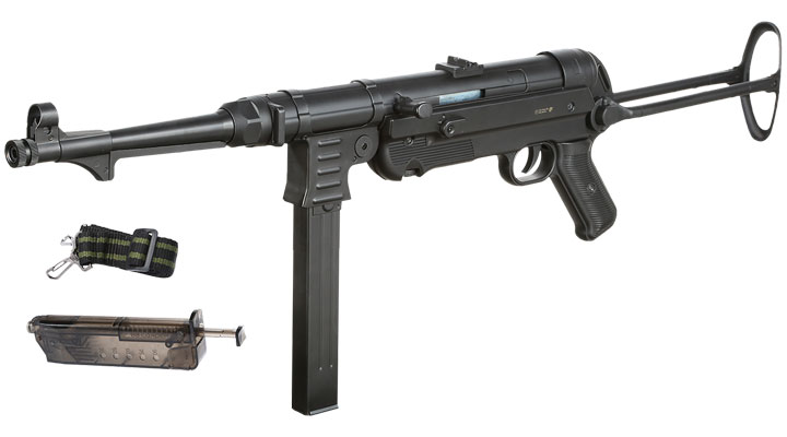 AGM MP40 Vollmetall S-AEG 6mm BB schwarz