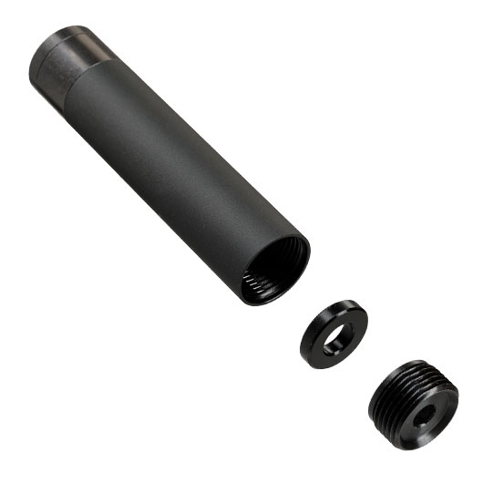 Action Army M100 CO2 Wechsel-Zylinder einbaufertig Komplettset f. AAC-C1 Athena Gewehre schwarz Bild 3