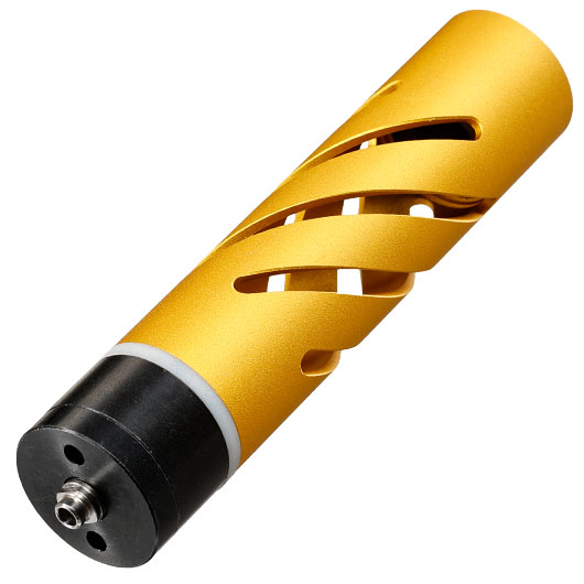 Action Army M150 CO2 Wechsel-Zylinder einbaufertig Komplettset f. AAC-C1 Athena Gewehre gelb