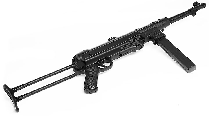 AGM MP40 Airsoft Vollmetall S-AEG 6mm BB schwarz Bild 4