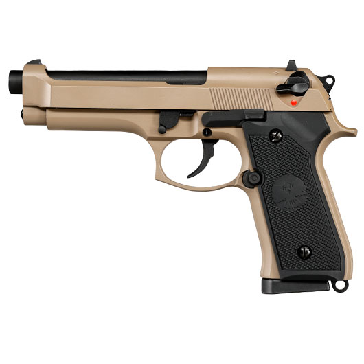 Nuprol Raven R92F Vollmetall GBB 6mm BB tan Bild 1