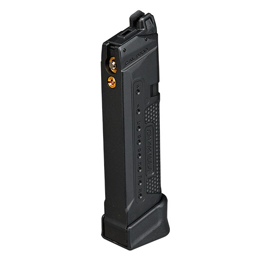 TTI Airsoft G-Series GBB Magazin TTIMAG 26 Schuss (f. TM / WE / VFC) schwarz - Softairgas Version Bild 1