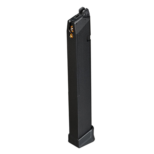 TTI Airsoft G-Series GBB CNC Magazin Extended 50 Schuss (f. TM / WE / VFC) schwarz - Softairgas Version Bild 1
