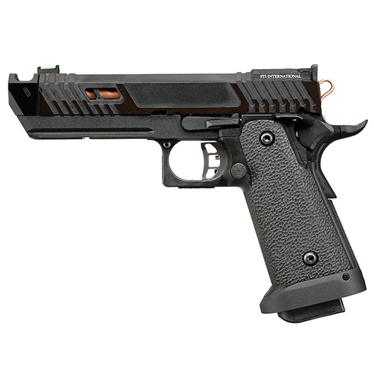 ASG / STI International Pit Viper 2011 JW4 Airsoftpistole Vollmetall CO2BB 6mm BB schwarz Bild 1
