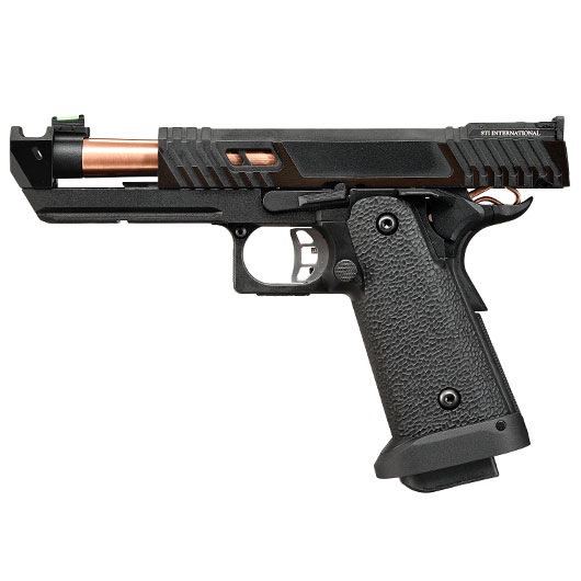 ASG / STI International Pit Viper 2011 JW4 Airsoftpistole Vollmetall CO2BB 6mm BB schwarz Bild 2