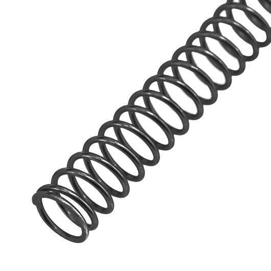 Unicorn UNISpring Federstahl Tuningfeder M100 schwarz f. V2 / V3 S-AEG Gearboxen Bild 2