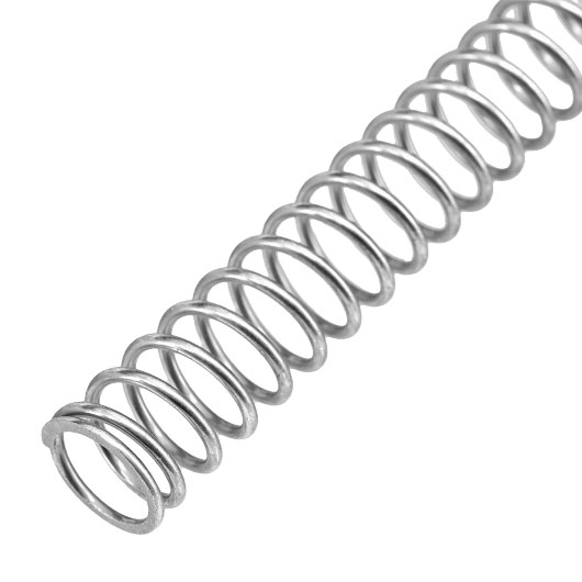 Unicorn UNISpring Federstahl Tuningfeder M120 silber f. V2 / V3 S-AEG Gearboxen Bild 2