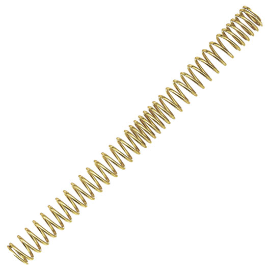 Unicorn UNISpring Federstahl Tuningfeder M130 gold f. V2 / V3 S-AEG Gearboxen Bild 1