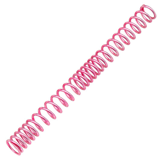 Unicorn UNISpring Federstahl Tuningfeder M150 pink f. V2 / V3 S-AEG Gearboxen