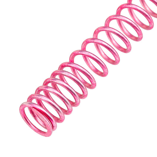 Unicorn UNISpring Federstahl Tuningfeder M150 pink f. V2 / V3 S-AEG Gearboxen Bild 2