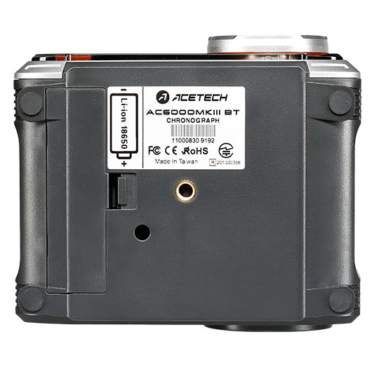 Acetech AC6000MKIII BT Shooting Chronograph mit Bluetooth f. Airsoft / Airgun grau - Exclusive Edition Bild 7