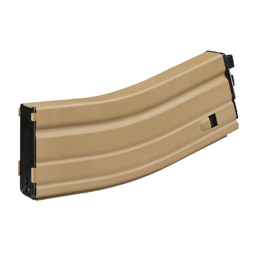 Wei-ETech M4 / M16 Open Bolt GBB Low-Cap Magazin 30 Schuss tan - Version 3 - Softairgas Version Bild 1