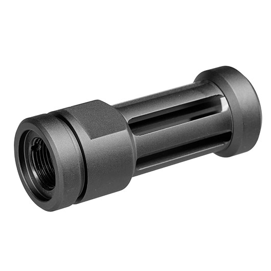 CTM R-Style Aluminium Flash-Hider schwarz 14mm- Bild 2