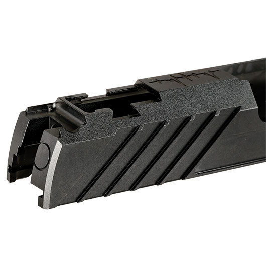 Dr. Black Type 300R CNC 6063 Aluminium Schlitten f. Tokyo Marui Hi-Capa 5.1 GBB schwarz Bild 10