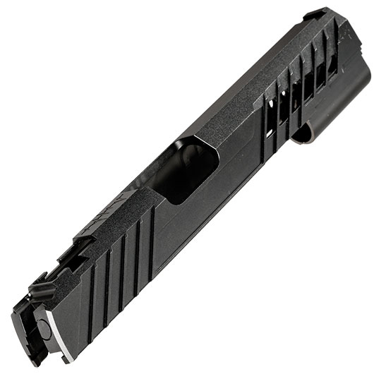 Dr. Black Type 300R CNC 6063 Aluminium Schlitten f. Tokyo Marui Hi-Capa 5.1 GBB schwarz Bild 2