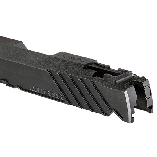 Dr. Black Type 300R CNC 6063 Aluminium Schlitten f. Tokyo Marui Hi-Capa 5.1 GBB schwarz Bild 9