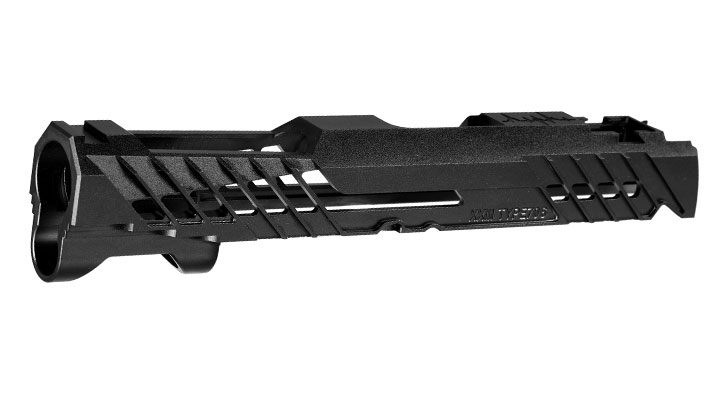 Dr. Black Type 706 CNC 6063 Aluminium Schlitten f. Tokyo Marui Hi-Capa 5.1 GBB schwarz