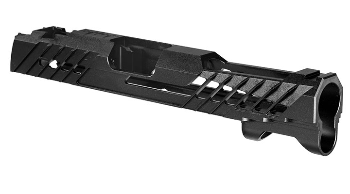 Dr. Black Type 706 CNC 6063 Aluminium Schlitten f. Tokyo Marui Hi-Capa 5.1 GBB schwarz Bild 1