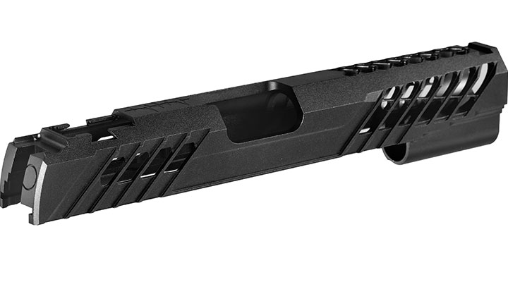 Dr. Black Type 777 CNC 6063 Aluminium Schlitten f. Tokyo Marui Hi-Capa 5.1 GBB schwarz Bild 1