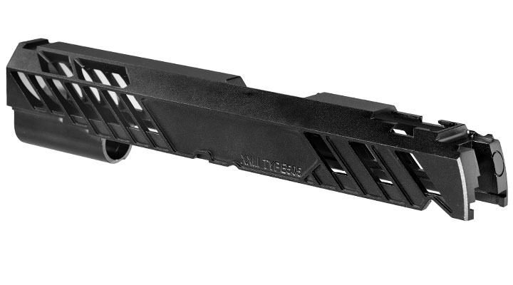 Dr. Black Type 777 CNC 6063 Aluminium Schlitten f. Tokyo Marui Hi-Capa 5.1 GBB schwarz Bild 2