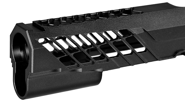 Dr. Black Type 777 CNC 6063 Aluminium Schlitten f. Tokyo Marui Hi-Capa 5.1 GBB schwarz Bild 6