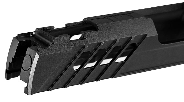 Dr. Black Type 777 CNC 6063 Aluminium Schlitten f. Tokyo Marui Hi-Capa 5.1 GBB schwarz Bild 8