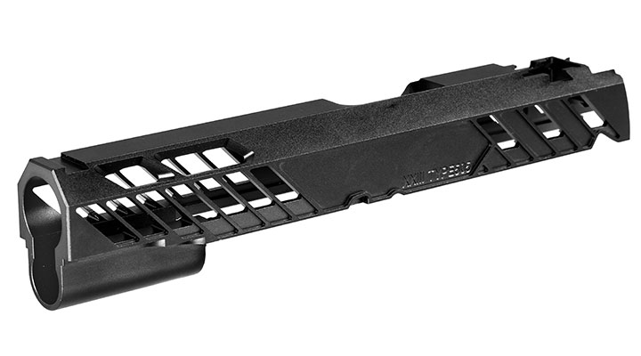 Dr. Black Type 505 CNC 6063 Aluminium Schlitten f. Tokyo Marui Hi-Capa 5.1 GBB schwarz